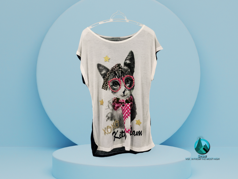 Feline Elegance: Kitty Tank Top Women