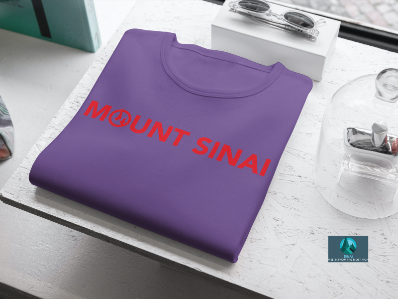 Mount Sinai | Half Sleeves T-Shirt